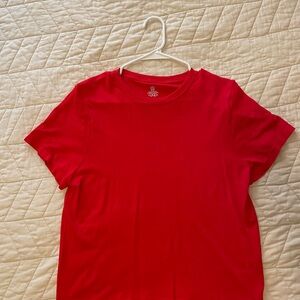 New Balance Bold Red Crew Neck Shirt
